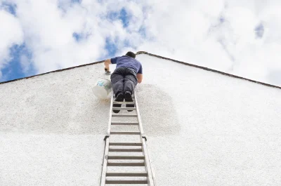Peinture extérieure à Sainte-Agnès — façades et ravalement